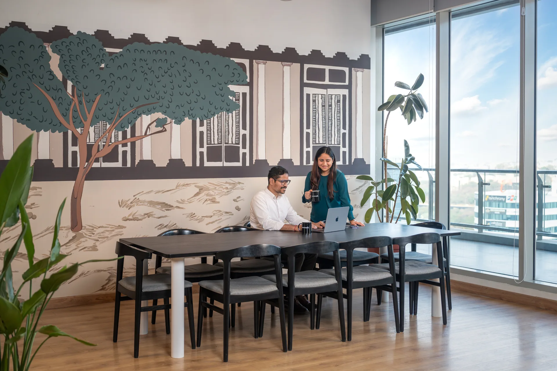 RMZ Spire, WeWork