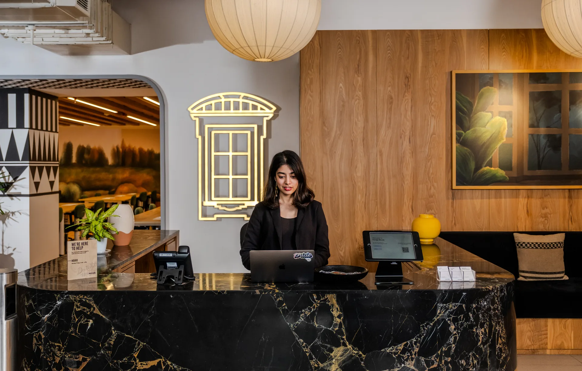 Raheja Woods, WeWork