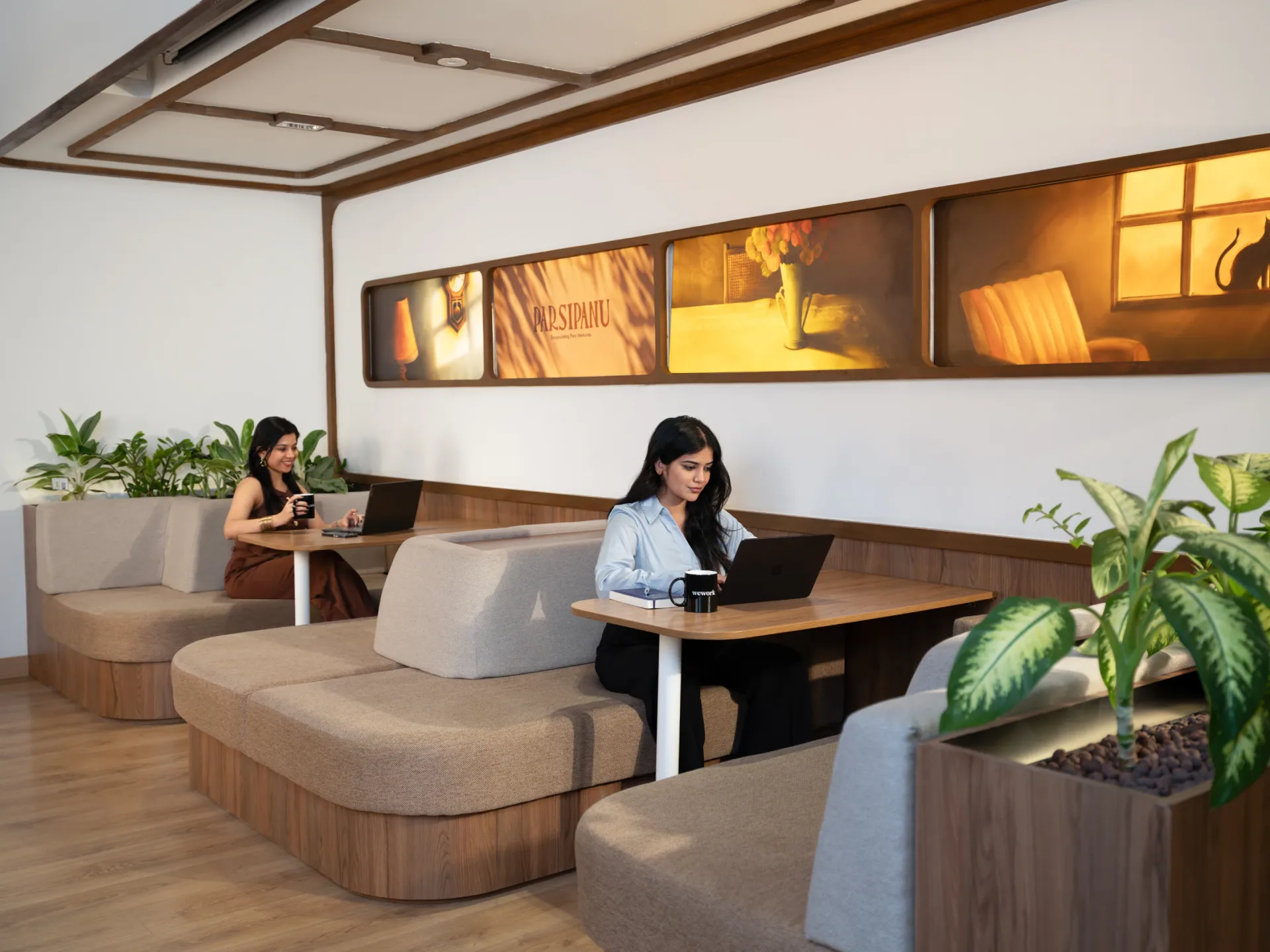 WeWork workspace